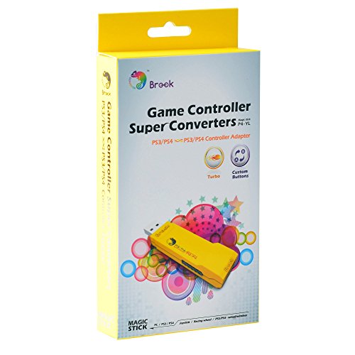 Gam3Gear Brook ZPP004Q PS3 / PS4 para PS3 / PS4 Súper convertidor adaptador de videojuegos Controlador con llavero GRATIS