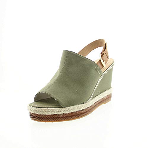 GANT FOOTWEAR San Diego, Sandalias con Plataforma Mujer, (Khaki Green G77), 40 EU