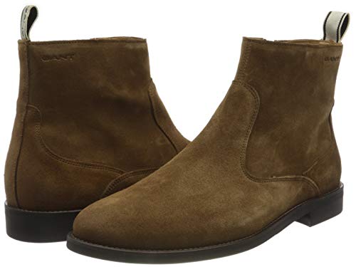 GANT SHARPVILLE, Botas Estilo Chelsea Hombre, marrón, 40 EU