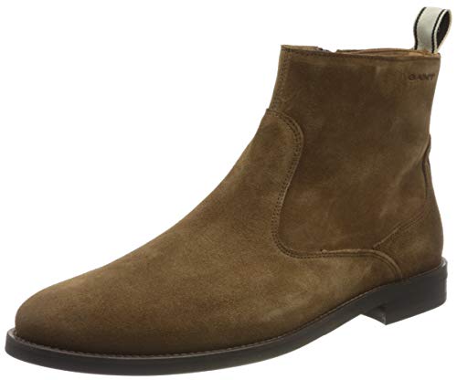 GANT SHARPVILLE, Botas Estilo Chelsea Hombre, marrón, 40 EU