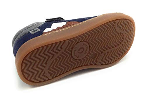 Garvalín 201342, Botas Cortas al Tobillo, Azul Marino Y Militar (Serraje Y Sauvage), 26 EU