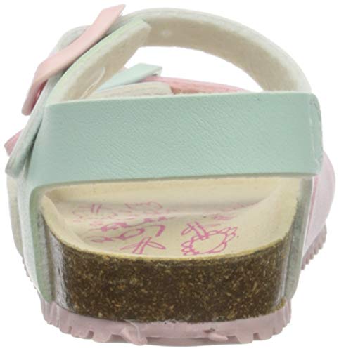 Garvalín Fabia, Sandalias con Punta Abierta Niñas, Multicolor (Multicolor/Mat/Paprika), 20 EU