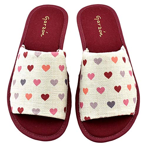 GARZON - Zapatilla CASA P400.181-BUR para: Mujer Color: Burdeos Talla: 40