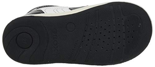 GEOX B NEW FLICK BOY B BLACK/DK GREY Baby Boys' Trainers Hi-Top Trainers size 22(EU)