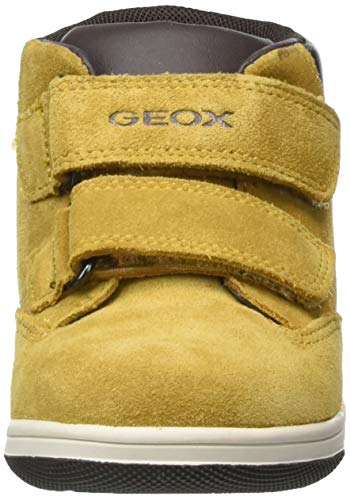 Geox B New Flick Boy C, Ankle Boot, Yellow (Yellow/Coffee), 27 EU