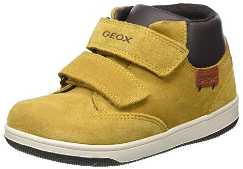 Geox B New Flick Boy C, Ankle Boot, Yellow (Yellow/Coffee), 27 EU