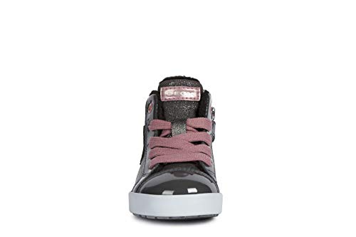 Geox Baby-Girls Toddler GISLIGIRL 37 Black Sneakers 7