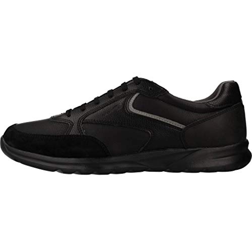 Geox Calzado Deportivo MEBU U ERAST para Hombre Negro 40 EU