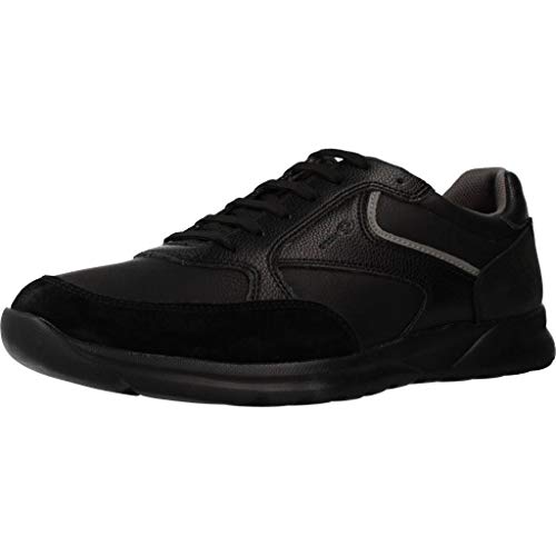 Geox Calzado Deportivo MEBU U ERAST para Hombre Negro 40 EU