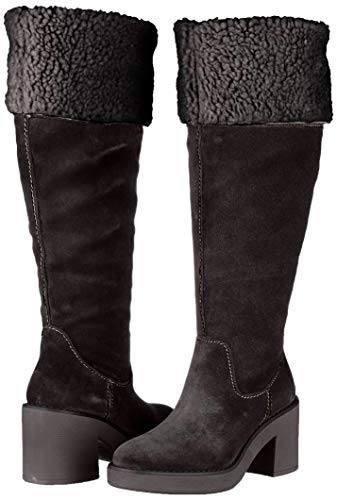 Geox D ADRYA Mid B, Botas Altas Mujer, Negro (Black C9999), 38 EU