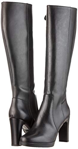 Geox D ANNYA High E, Botas Altas Mujer, Negro (Black C9999), 41 EU