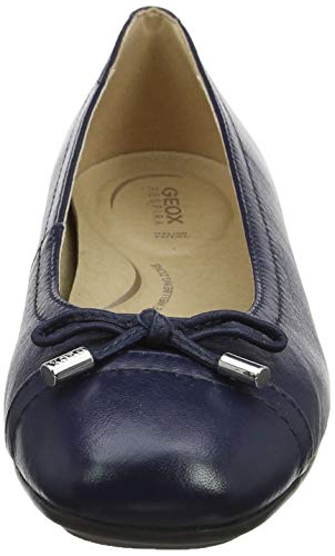 Geox D Annytah D, Bailarinas Mujer, Azul (Blue C4000), 38 EU