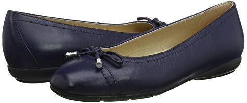 Geox D Annytah D, Bailarinas Mujer, Azul (Blue C4000), 38 EU