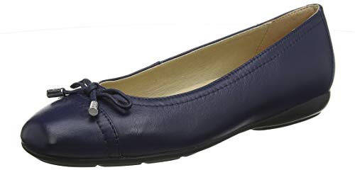 Geox D Annytah D, Bailarinas Mujer, Azul (Blue C4000), 38 EU