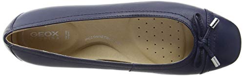 Geox D Annytah D, Bailarinas Mujer, Azul (Blue C4000), 38 EU