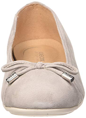 Geox D Annytah D, Bailarinas Mujer, Beige (Lt Grey C1010), 38 EU