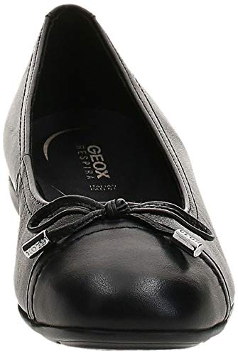 Geox D ANNYTAH D, Bailarinas Mujer, Negro (Black C9997), 38.5 EU