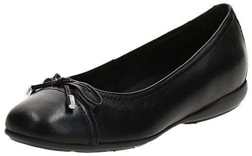 Geox D ANNYTAH D, Bailarinas Mujer, Negro (Black C9997), 38.5 EU