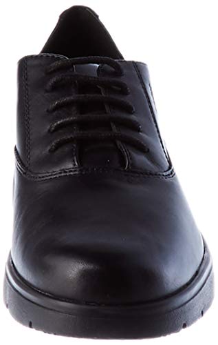 GEOX D ARLARA H BLACK Women's Derbys, Oxfords and Monk Shoes Oxfords size 40(EU)