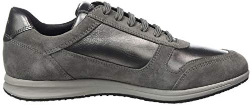 GEOX D AVERY A GUN/DK GREY Women's Trainers Low-Top Trainers size 42(EU)