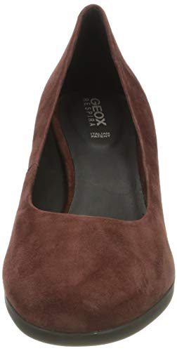 GEOX D CALINDA MID B WINE Women's Court Shoes Pumps size 39,5(EU)