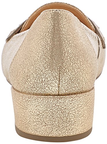 Geox D Carey C, Zapatos de Tacón Mujer, Dorado (Lt Taupe), 38 EU