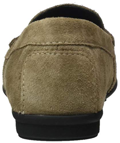Geox D Elidia A, Moccasin Mujer, Beige Oscuro, 41 EU