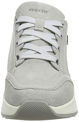 GEOX D FALENA B ABX C LT GREY Women's Trainers Low-Top Trainers size 38(EU)