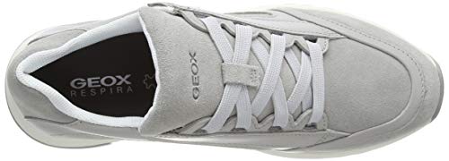 GEOX D FALENA B ABX C LT GREY Women's Trainers Low-Top Trainers size 38(EU)