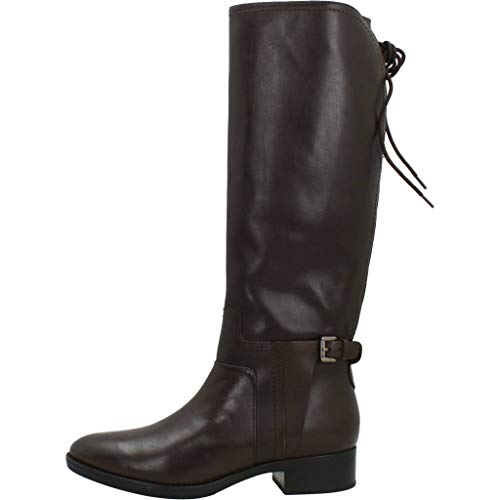 Geox D Felicity B, Botas Altas Mujer, Marrón (Coffee C6009), 37 EU