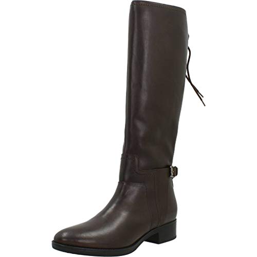 Geox D Felicity B, Botas Altas Mujer, Marrón (Coffee C6009), 37 EU