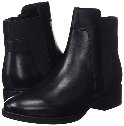 Geox D Felicity F, Ankle Boot Mujer, Negro (Black C9999), 40 EU