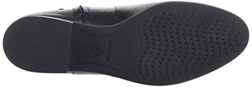 Geox D Felicity NP ABX A, Botines Mujer, Negro (Black C9999), 39 EU