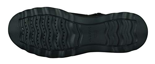 Geox D HOSMOS B ABX A, Botas Estilo Motero Mujer, Negro (Black C9999), 36 EU