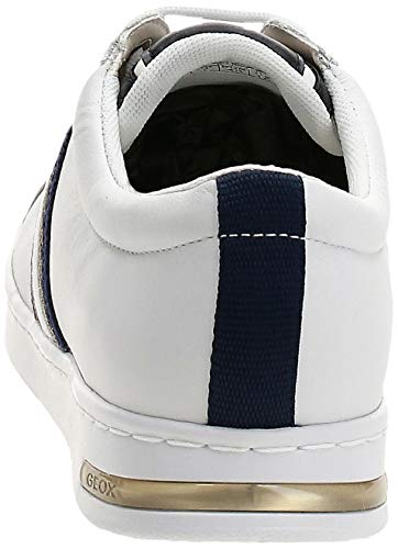 Geox D Jaysen A, Zapatillas Mujer, Blanco (White C1000), 42 EU