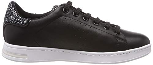 Geox D Jaysen A, Zapatillas Mujer, Negro, 37 EU