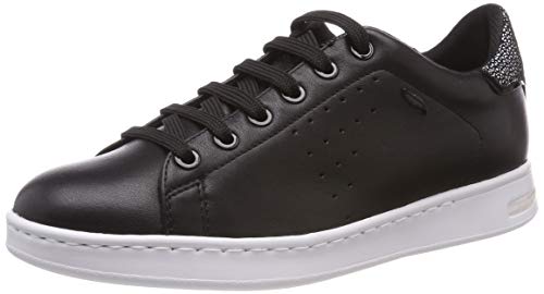 Geox D Jaysen A, Zapatillas Mujer, Negro, 42 EU