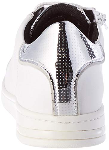 GEOX D JAYSEN B WHITE/SILVER Women's Trainers Low-Top Trainers size 38(EU)