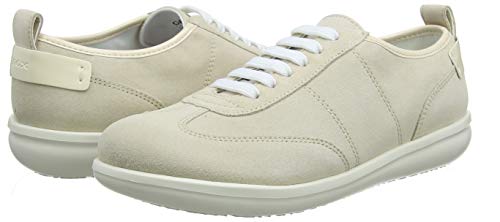 Geox D JEARL D, Zapatillas Mujer, Beige (Cream C5002), 38 EU