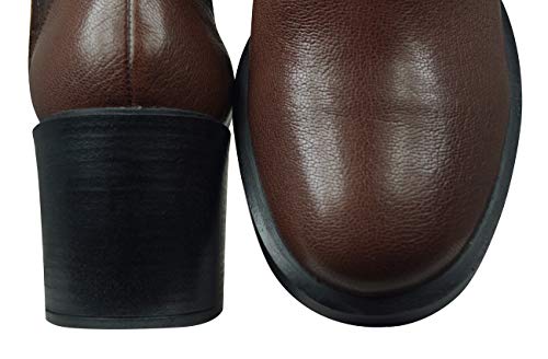 Geox D KENLY Mid A, Botas Chelsea Mujer, (Brown C0013), 40 EU