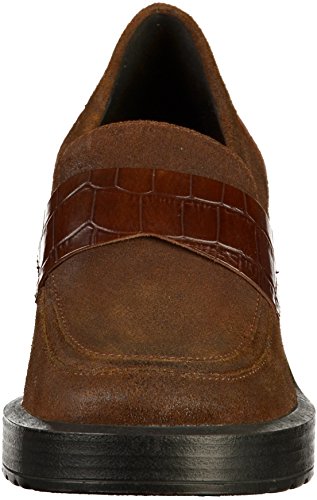 Geox D KENLY Mid C, Zapatos de Tacón Mujer, Marrón (Brown C0013), 39 EU