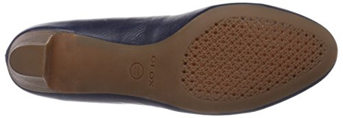 Geox D MARIEC.Mid B - Zapatos de tacón para Mujer, Color Blau (navyc4002), Talla 37