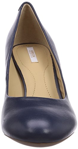 Geox D MARIEC.Mid B - Zapatos de tacón para Mujer, Color Blau (navyc4002), Talla 37