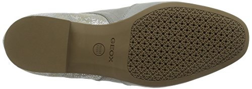 Geox D MARLYNA G, Botines Mujer, Gris (Lt Grey/Silver), 37 EU