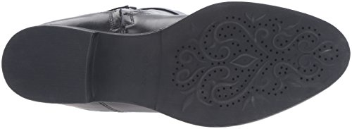 Geox D-Mendi Stivali D, Botas de Montar para Mujer, Negro (Black C9999), 41 EU