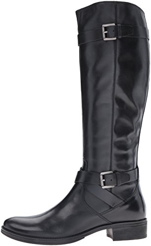 Geox D-Mendi Stivali D, Botas de Montar para Mujer, Negro (Black C9999), 41 EU