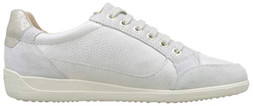 Geox D Myria A, Zapatillas Mujer, Beige (Champagne/Off White Cb51q), 40 EU