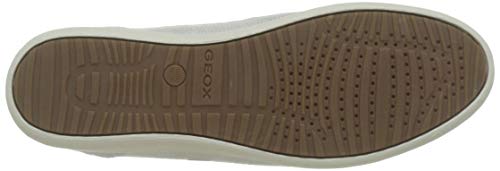 Geox D Myria A, Zapatillas Mujer, Beige (Champagne/Off White Cb51q), 40 EU