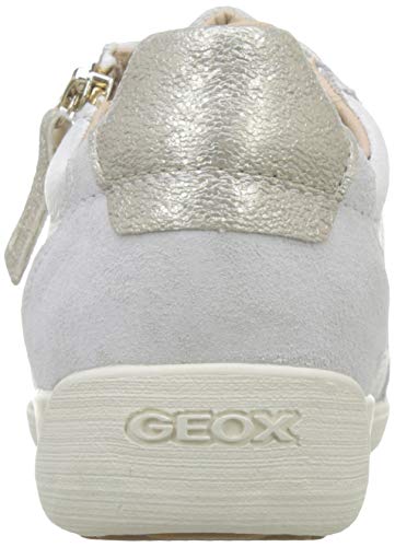 Geox D Myria A, Zapatillas Mujer, Beige (Champagne/Off White Cb51q), 40 EU