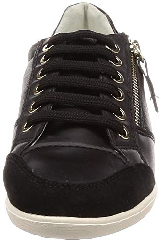Geox D Myria B, Zapatillas Mujer, Black C9999, 39